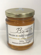 Load image into Gallery viewer, Beeswax Block UK | Gourmet Foods Online | Welsh Raw | Lime Blossom Chunk Honey | UK Food Gift | Bee Welsh Honey Company | 
