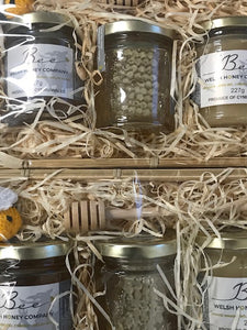 Beeswax Block UK | Gourmet Foods Online | Raw Honey Wales  | Lime Blossom Honey | UK Food Gift | Bee Welsh Honey Company | 